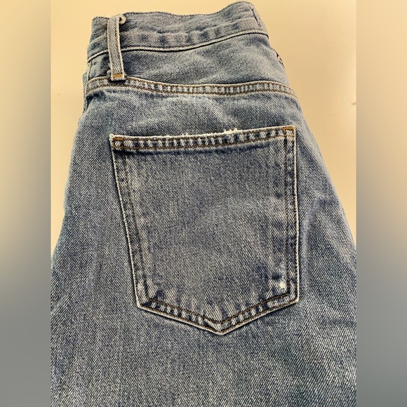 Agolde The 90’s Pinch Waist jeans cropped size 24 - Picture 6 of 6